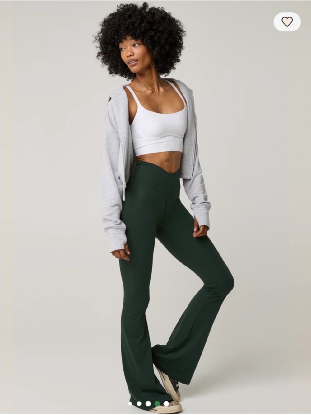 #275. OFFLINE By Aerie Real Me High Waisted Crossover Flare Legging